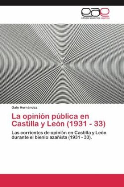 opinión pública en Castilla y León (1931 - 33)