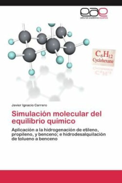 Simulación molecular del equilibrio químico