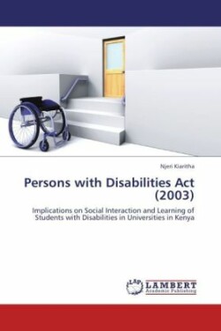 Persons with Disabilities Act (2003)