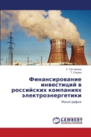 Finansirovanie Investitsiy V Rossiyskikh Kompaniyakh Elektroenergetiki