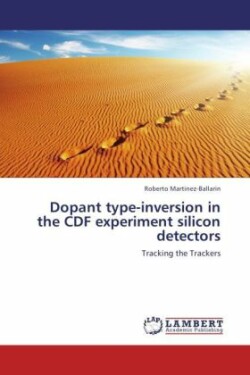 Dopant type-inversion in the CDF experiment silicon detectors