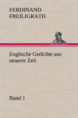 Englische Gedichte Aus Neuerer Zeit 1