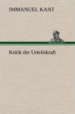 Kritik Der Urteilskraft