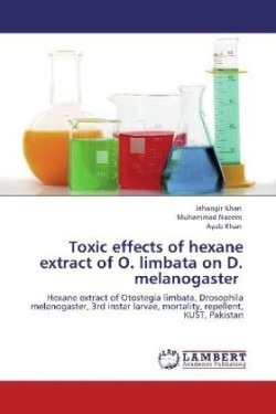 Toxic effects of hexane extract of O. limbata on D. melanogaster