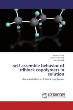 Self Assemble Behavior of Triblock Copolymers in Solution