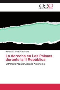 derecha en Las Palmas durante la II República