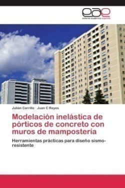 Modelación inelástica de pórticos de concreto con muros de mampostería