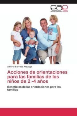 Acciones de orientaciones para las familias de los niños de 2 -4 años