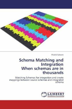 Schema Matching and Integration When schemas are in thousands