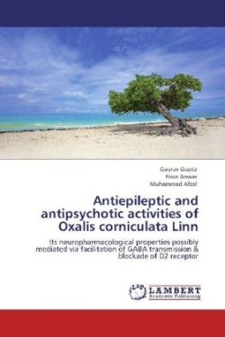 Antiepileptic and antipsychotic activities of Oxalis corniculata Linn