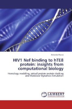 HIV1 Nef binding to hTE8 protein