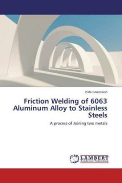 Friction Welding of 6063 Aluminum Alloy to Stainless Steels
