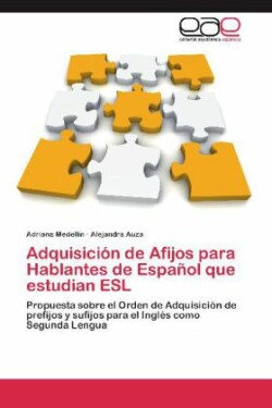 Adquisicion de Afijos para Hablantes de Espanol que estudian ESL