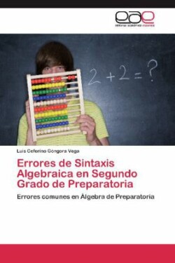 Errores de Sintaxis Algebraica En Segundo Grado de Preparatoria