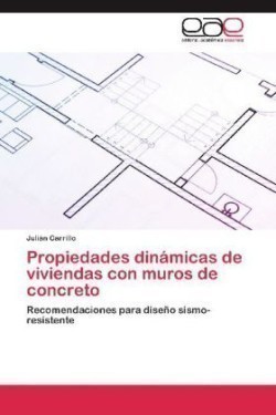 Propiedades Dinamicas de Viviendas Con Muros de Concreto