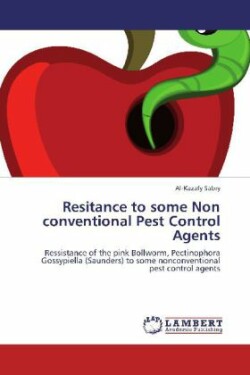 Resitance to some Non conventional Pest Control Agents