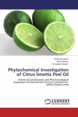 Phytochemical Investigation of Citrus limetta Peel Oil