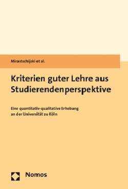 Kriterien guter Lehre aus Studierendenperspektive