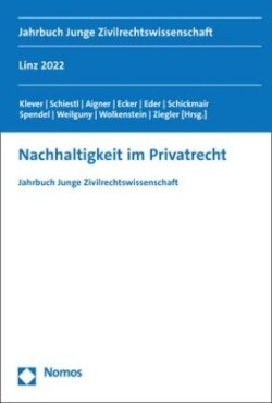 Nachhaltigkeit im Privatrecht