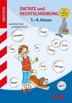 Sammelband Grundschule - Deutsch Diktate und Rechtschreibung 1.-4. Klasse mit MP3-CD