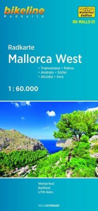 Mallorca West cycle map