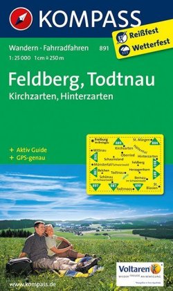 Kompass Karte Feldberg, Todtnau, Kirchzarten, Hinterzarten