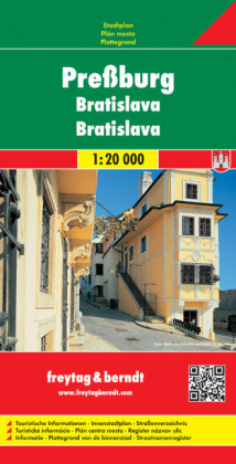 Bratislava Map 1:20 000