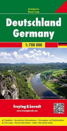 Germany Road Map 1:700 000