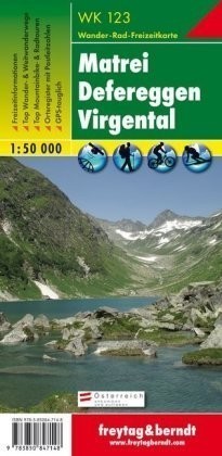 Matrei - Defereggen - Virgental Hiking + Leisure Map 1:50 000