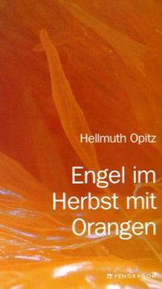 Engel im Herbst mit Orangen