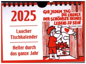 Laacher Tischkalender Heiter durch das Jahr 2025