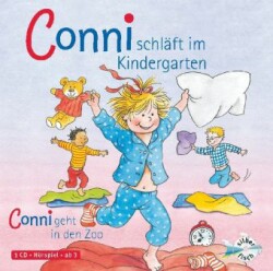 Conni schläft im Kindergarten / Conni geht in den Zoo, 1 Audio-CD