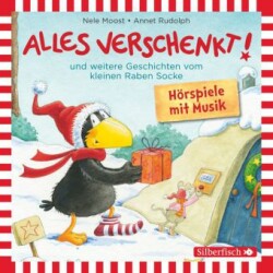 Alles verschenkt!, Alles Winter!, Alles gebacken!, Alles taut! (Der kleine Rabe Socke), 1 Audio-CD