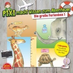 Pixi macht Wissen zum Abenteuer: Die grose Ferienbox, 3CDs