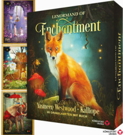 Lenormand of Enchantment - Zauberhafte Orakelkarten im Fantasy-Style, m. 1 Buch, m. 36 Beilage, 2 Teile