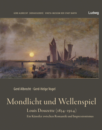 Mondlicht und Wellenspiel - Louis Douzette (1834 - 1924)