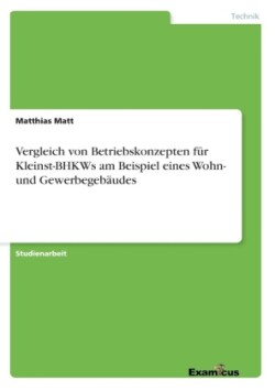 Vergleich von Betriebskonzepten für Kleinst-BHKWs am Beispiel eines Wohn- und Gewerbegebäudes