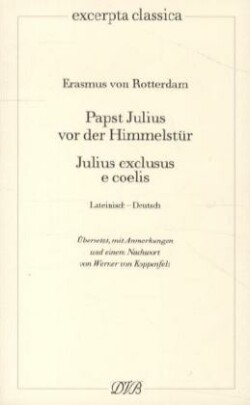 Papst Julius vor der Himmelstür. Julius exclusus e coelis