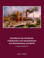 Adressbuch der Kaufleute, Fabrikanten und Gewerbsleute von Brandenburg und Berlin