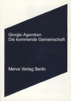 Die kommende Gemeinschaft