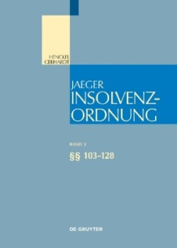 Insolvenzordnung / §§ 103-128