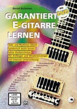 Garantiert E-Gitarre lernen, m. DVD