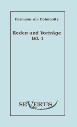 Reden und Vorträge, Bd. 1