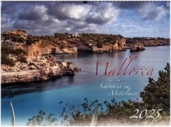 Mallorca-Schönheit im Mittelmeer Kalender 2025