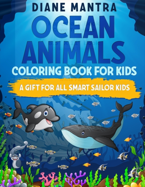 Ocean animals coloring book for kids