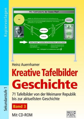 Kreative Tafelbilder Geschichte, m. CD-ROM. Bd.3