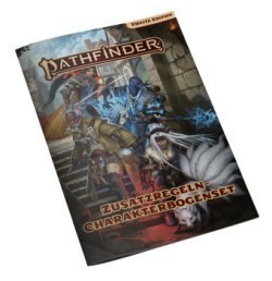 Pathfinder Chronicles, Zweite Edition,  Zusatzregeln -  Charakterbogenset