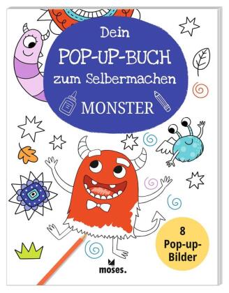 Dein Pop-Up-Buch zum Selbermachen - Monster