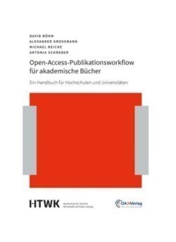 Open-Access-Publikationsworkflow für akademische Bücher