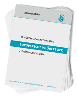 Überblickskarteikarten Europarecht im Überblick